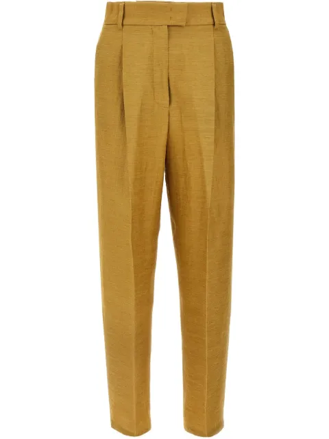 Max Mara Efedra tailored trousers Gold 2511131019600