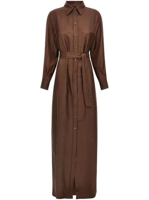 TOM FORD shirt maxi dress Brown AB3429FAX1426KB745
