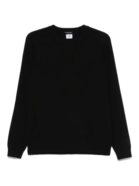 C.P. Company ribbed sweater Black 18CLKN017A110059A