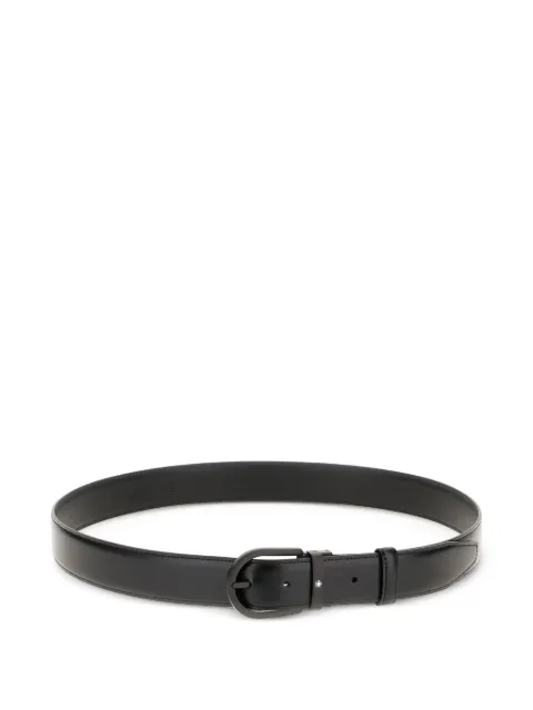 Montblanc leather belt Black 199665