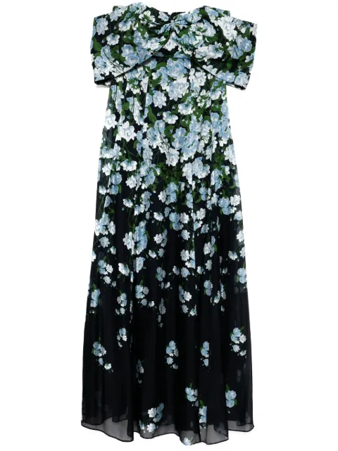 Sachin & Babi Kennedy gown dress Blue S251G52