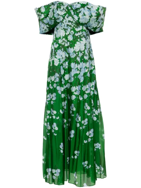 Sachin & Babi Kennedy gown Green S253G41