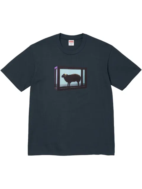 Supreme x Damien Hirst printed T-shirt Blue SU25049