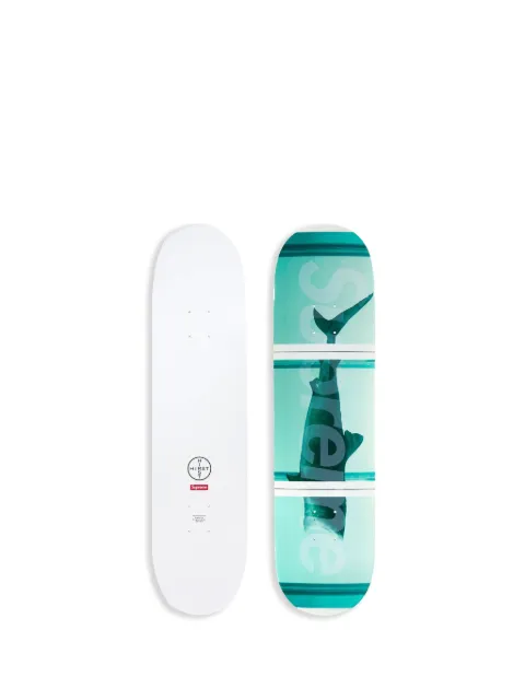 Supreme x Damien Hirst Shark skateboard Blue SU25044