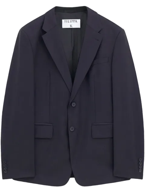 Filippa K single-breasted blazer Black 31582
