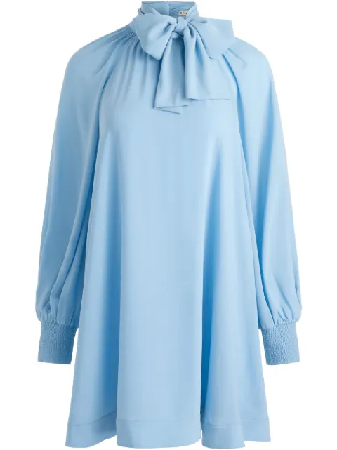 alice + olivia Gracen mini dress Blue CC503A70505