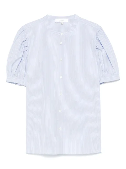 FRAME striped shirt Blue WS25WBL049