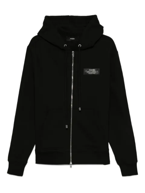AMIRI Spirit zip hoodie Black AMJYHD1118