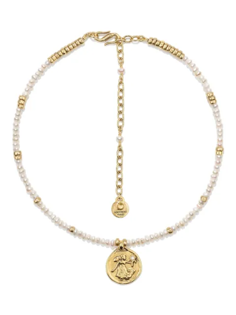 Goossens Astro Virgo Pearls necklace Gold GOOP25NE20YG01