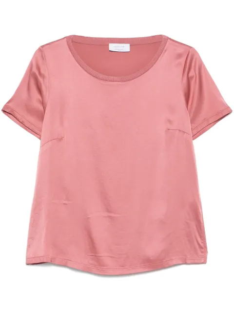 Daniele Fiesoli satined T-shirt Pink DD7372