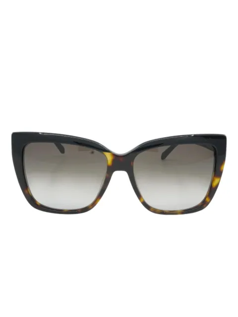 Ferragamo Eyewear butterfly-frame "Black" sunglasses Black SF1102S006