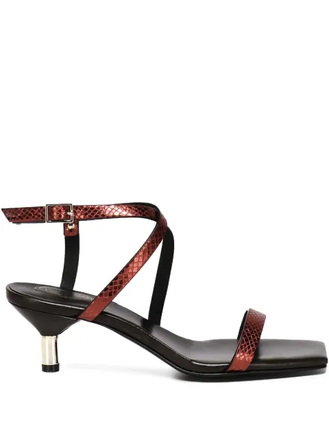 Giuliano Galiano Tequila sandals Red GIOVYRETTILEBORDEAUX