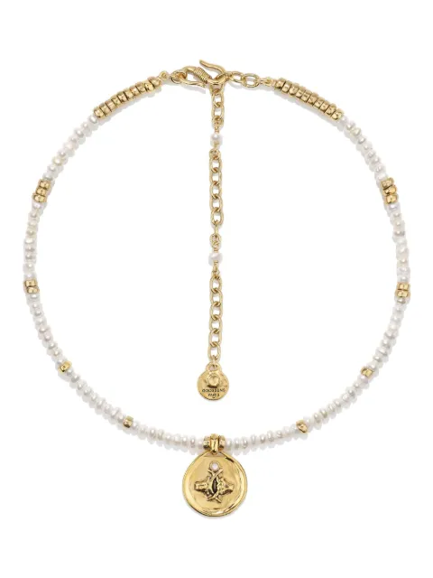 Goossens Astro Taurus Pearls necklace Gold GOOP25NE16YG01