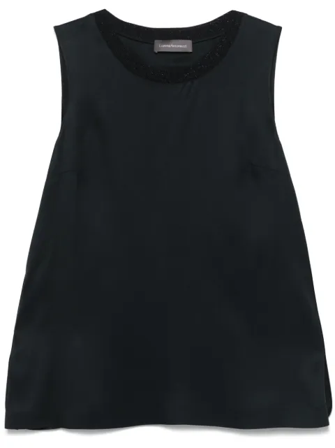 Lorena Antoniazzi sleeveless blouse Blue TS013612