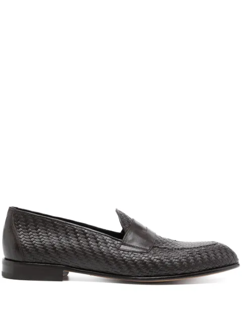 Brioni Appia penny loafers Brown QE4C0LPC7122200