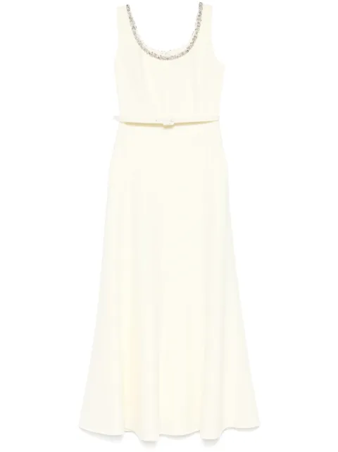 Roland Mouret embellished cady maxi dress Yellow 035XAHC
