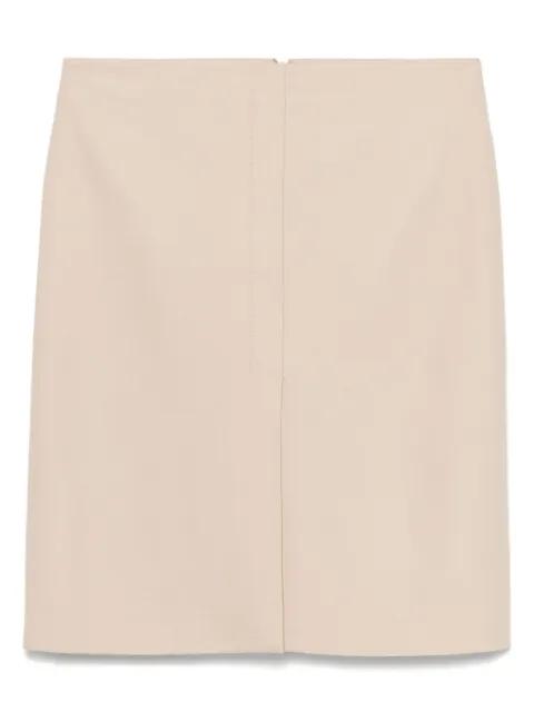 Alexander McQueen Pre-Owned 2000s slit skirt Neutrals HOLAMCQ106