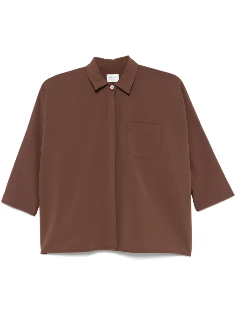 Cruna Elide shirt Brown W02ELIDE2406