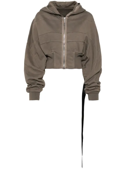 Rick Owens DRKSHDW Collage Gimp hoodie Brown DS01E3233F