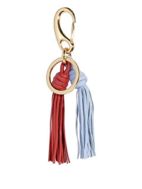 Wandler tassel-detail keyring Gold BAGCHARM