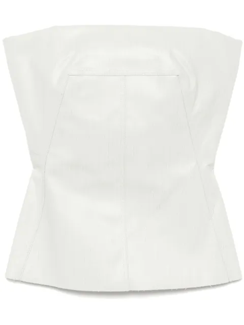 Rick Owens bustier top Grey RP01E7127SCT