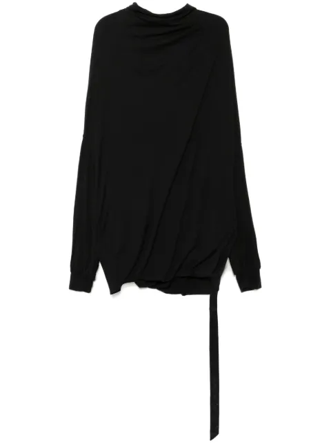 Rick Owens DRKSHDW Shround T-shirt Black DU01E3273BHDB