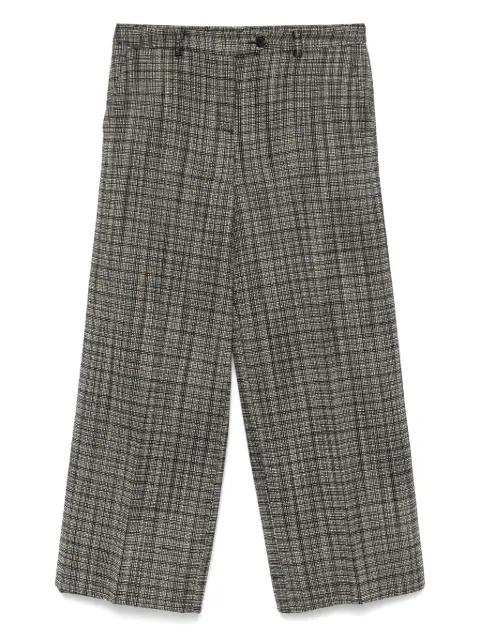 Christian Dior Pre-Owned 2010s tweed trousers Black HOLADIO464
