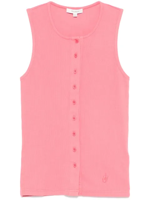 JW Anderson buttoned tank top Pink JO0266PG1512
