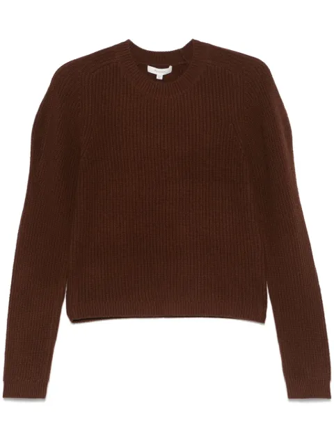 JW Anderson puff-sleeves sweater Brown KW1383YN0423