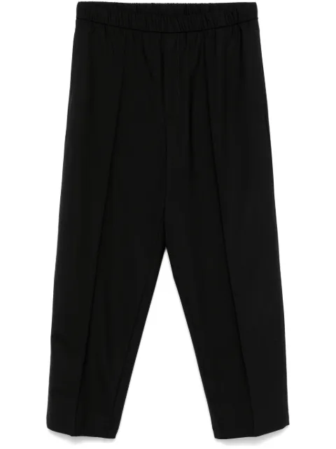 SEVEN GAUGE raised-seam trousers Black PAN002610206