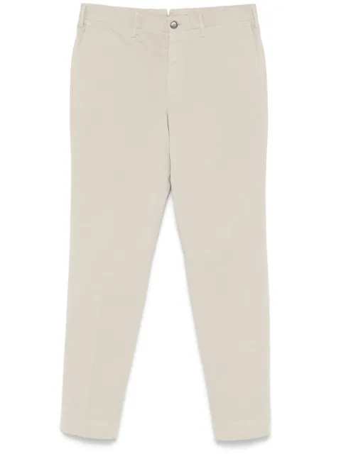 Incotex tapered trousers Neutrals 1W08519098B
