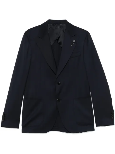 Lardini virgin-wool blazer Blue ES688AEESIF64414