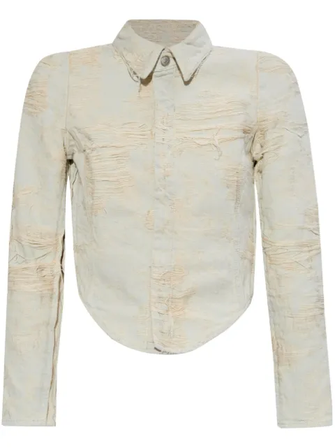 Diesel De-Madeleine-FSG shirt Grey A190619M40