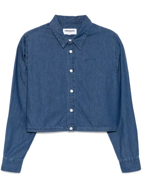CHOCOOLATE denim shirt Blue STL8676XS