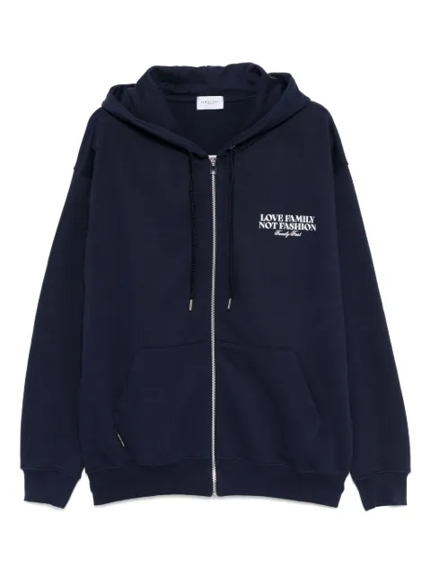 Family First logo-printed sweatshirt Blue HS2504DB