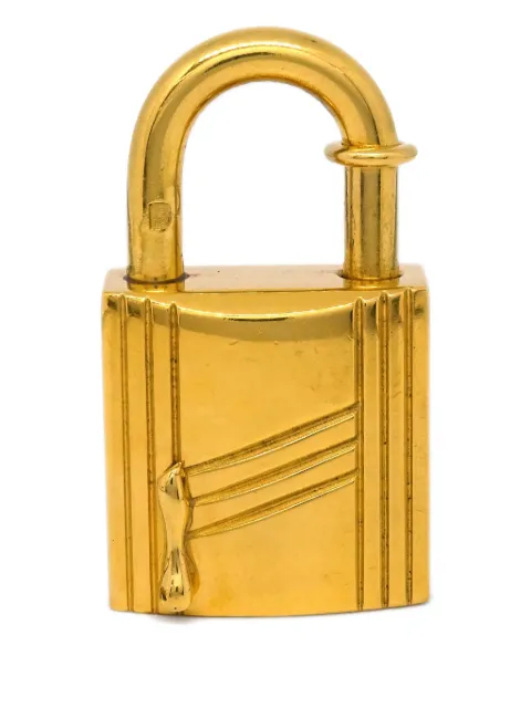 Hermès Pre-Owned 1998 Anee Arbre Cadena padlock Gold CH1998