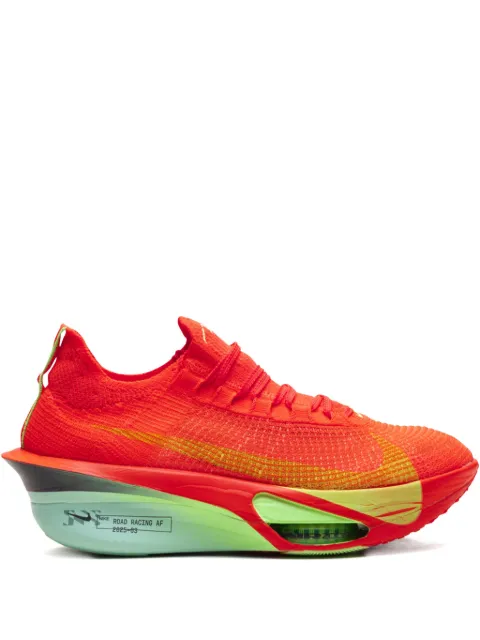 Nike ZoomX AlphaFly 3 "Bright Crimson/Lime Blast" sneakers Orange FD8311