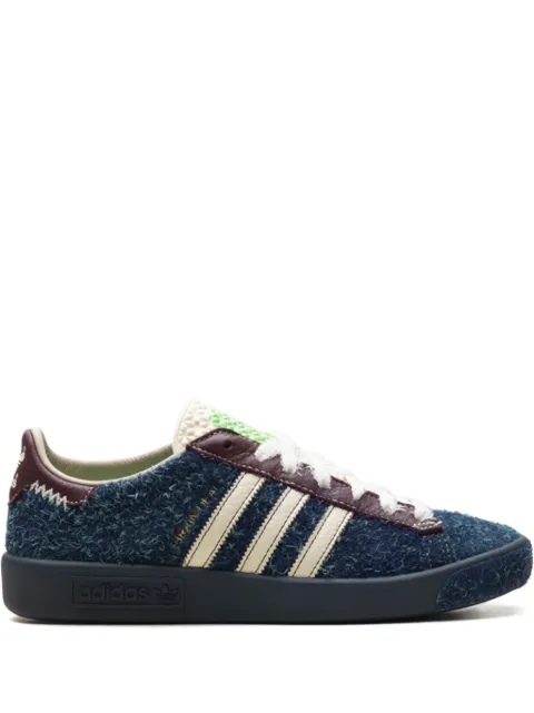 adidas x Brain Dead Forest Hills three-stripe sneakers Green JR7971
