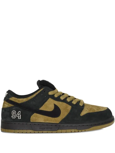 Nike SB Dunk "Supreme - Camper Green" sneakers Black HQ8487