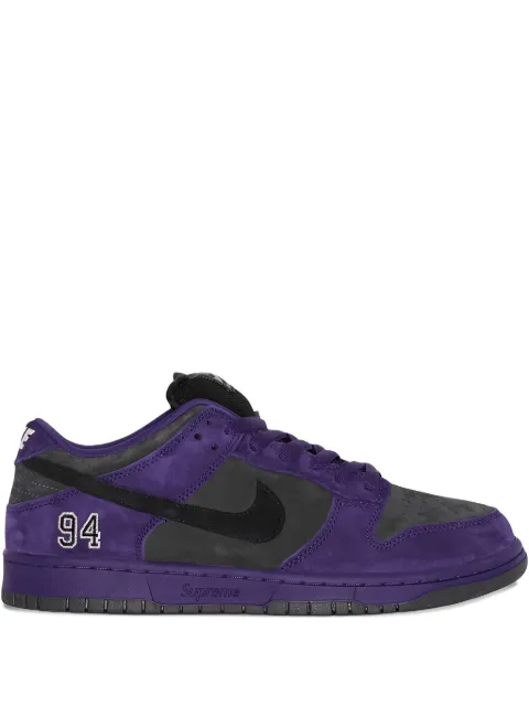 Nike SB Dunk Low "Supreme - Ink" sneakers Purple HQ8487