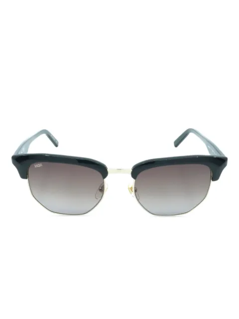 MCM gold-detail geometric sunglasses Black MCM156S001