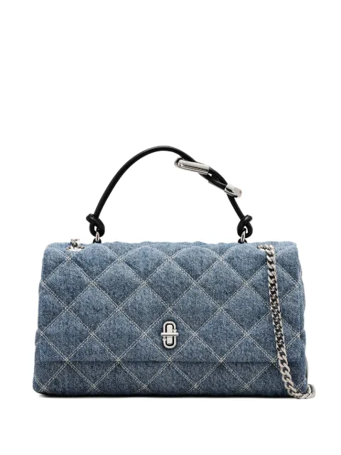 Marc Jacobs The Quilted denim shoulder bag Blue 2P5HCR019H03416