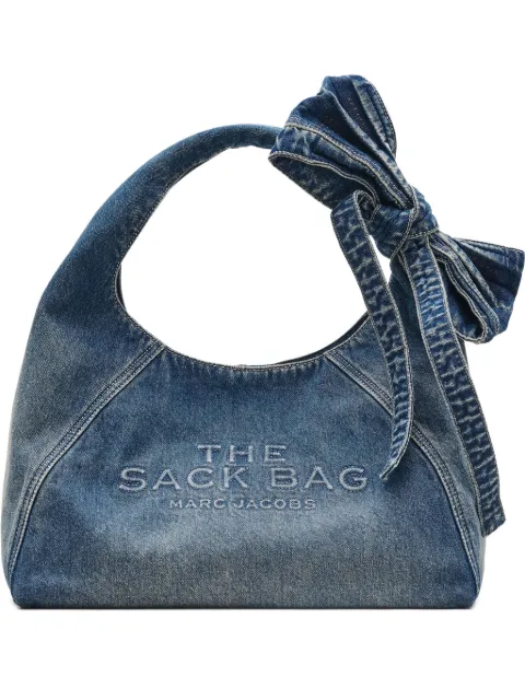 Marc Jacobs The Bow Denim Sack shoulder bag Blue 2P5HSH028H03