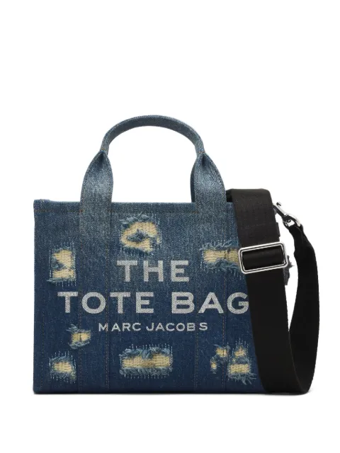 Marc Jacobs small The Rip and Repair Denim Tote bag Blue 2P5HTT022H03491