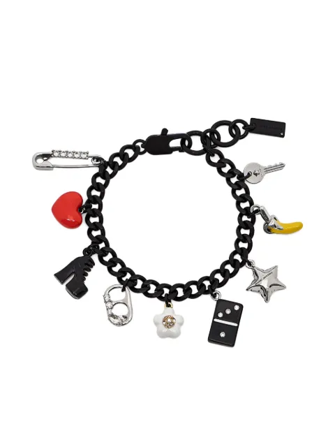 Marc Jacobs The Trincket Charm bracelet Black 2P5JBR001J47002