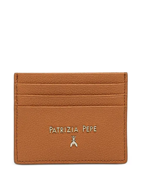 Patrizia Pepe leather cardholder Orange CQ7001L001B815