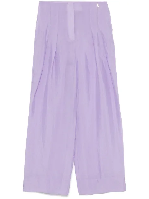 Patrizia Pepe Fluid over palazzo pants Purple 2P1668A600