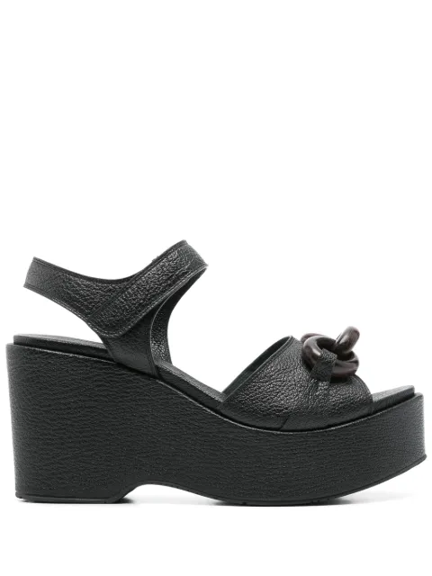 Pedro Garcia 95mm Delta sandals Black DELTA01