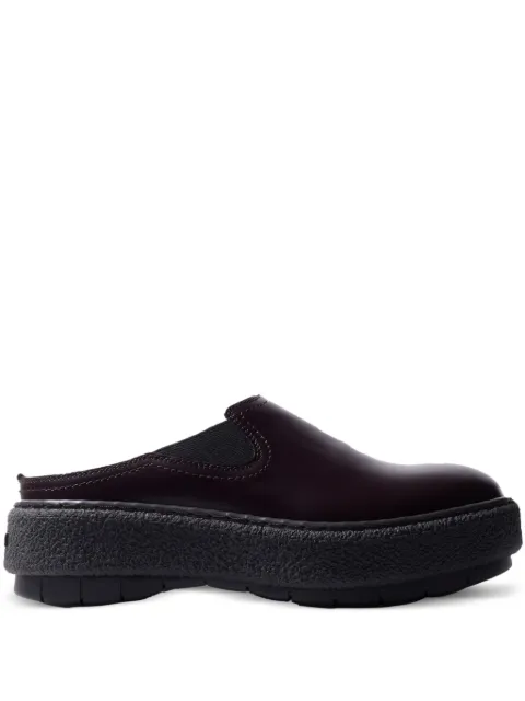 Sunnei Cemento slippers Brown SHOXFLS009LTH073