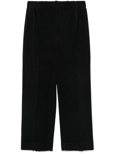 Homme Plissé Issey Miyake pleated trousers Black HP56JF109